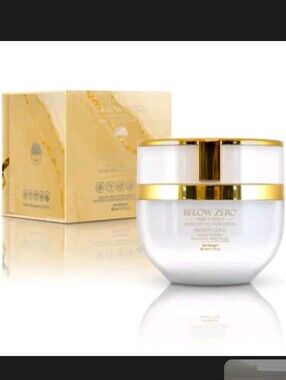 BELOW Zero Hydrating Night Cream - White & Gold